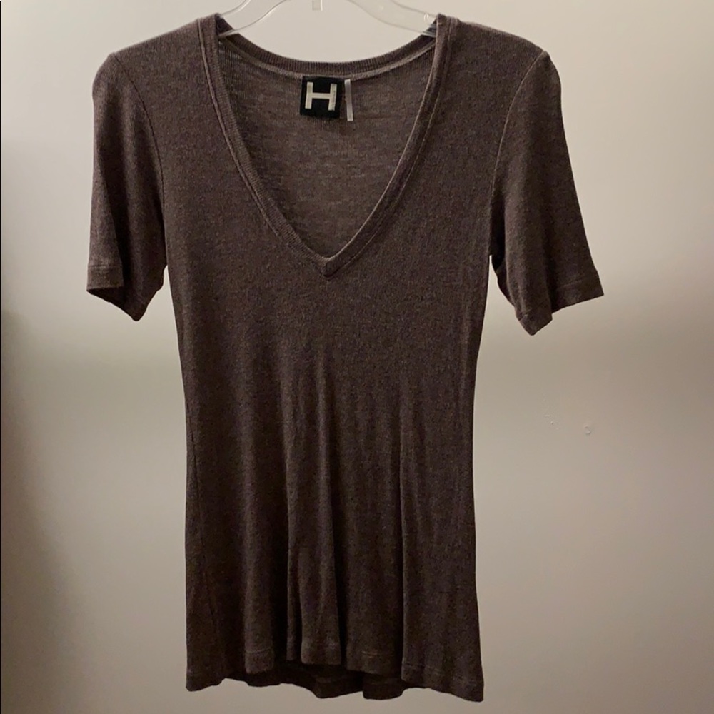 Purple short sleeve tee